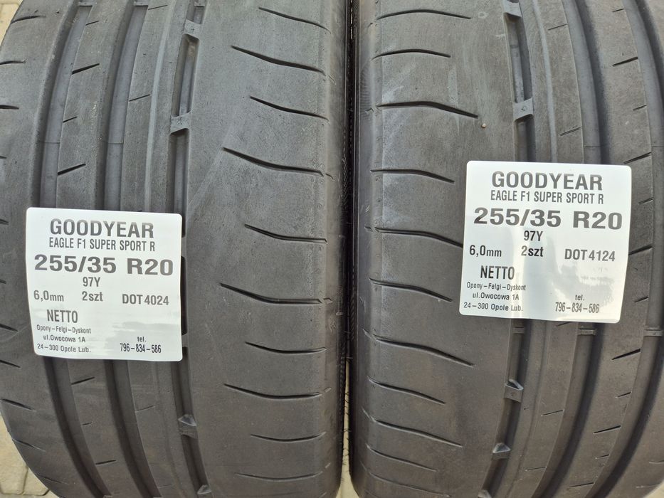 Opony Goodyear 255 35 R20