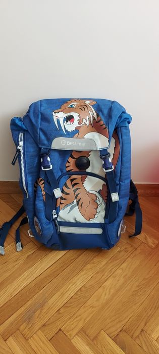 Niebieski plecak Beckmann