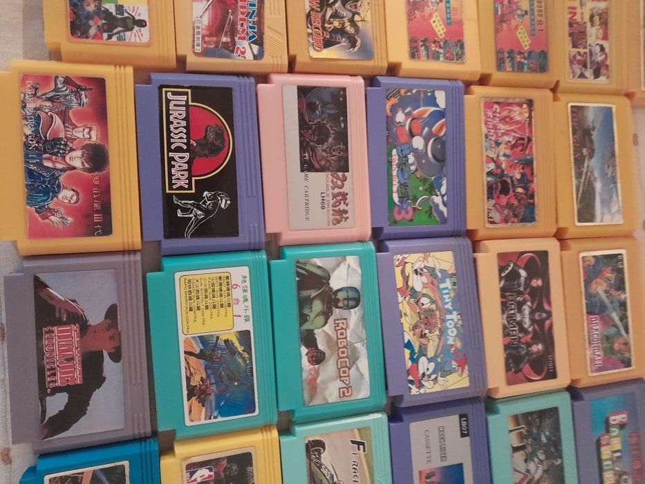 Jogos e consola famicom