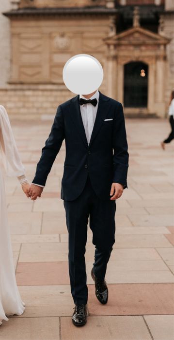 Garnitur Lancerto model Miami granatowy