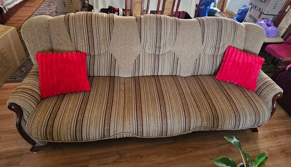 Zestaw 2 kanap +2 fotele