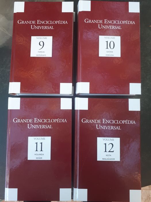 TROCO Grande Enciclopédia Universal  COMPLETA E NOVA NUNCA USADA