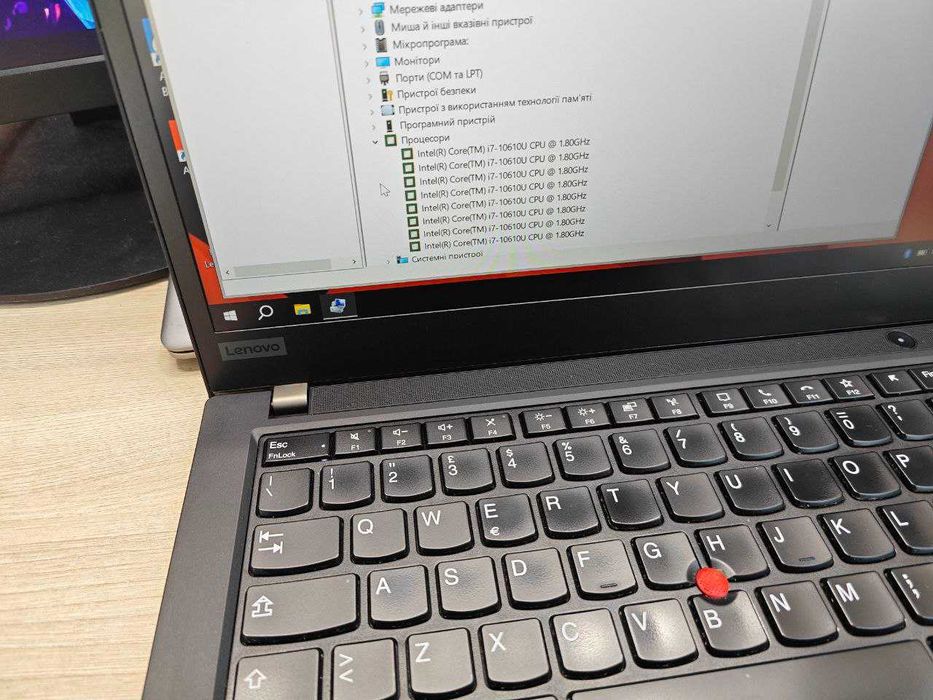 Потужний Lenovo ThinkPad T14 Gen1 •Core i7-10610U•32GB DDR4•512GB SSD