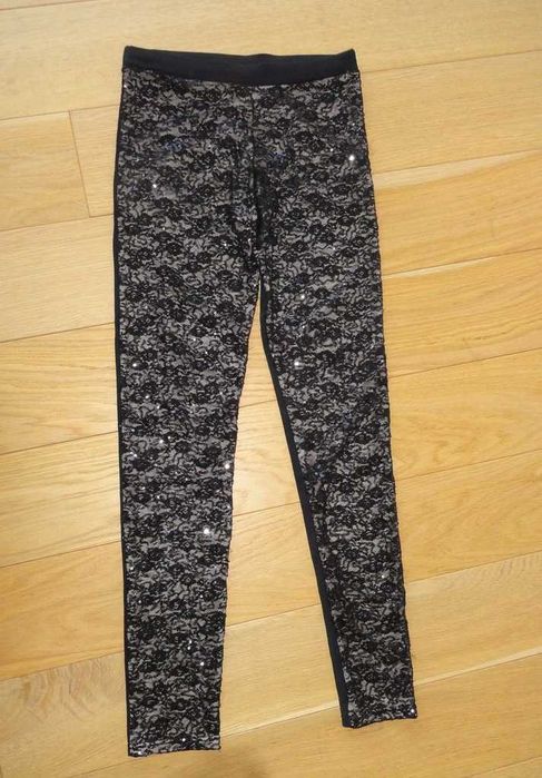 Koronkowe legginsy Calzedonia S