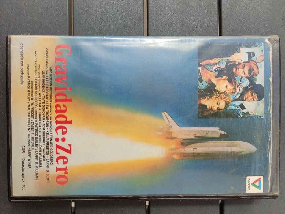 Filme VHS "Gravidade: Zero"