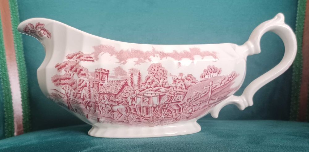 Porcelana angielska, sosjerka Myott's, kolekcja Royal Mail