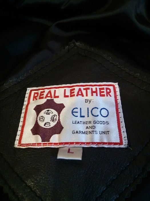 Нова добротна чоловіча шкіряна куртка