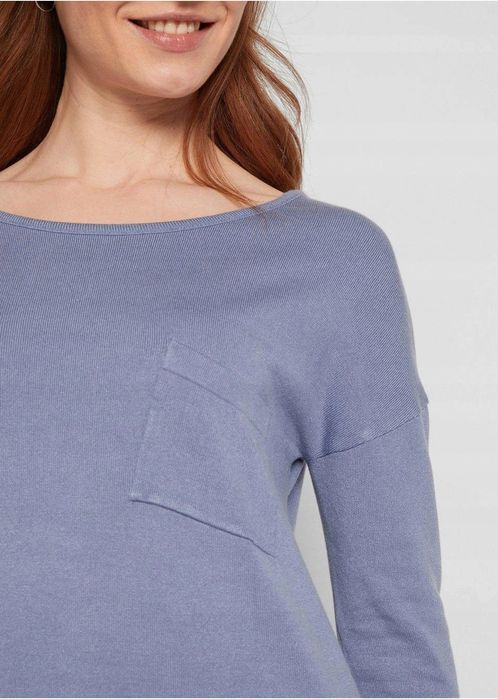 B.P.C sweter z koszulowym dołem r.36/38