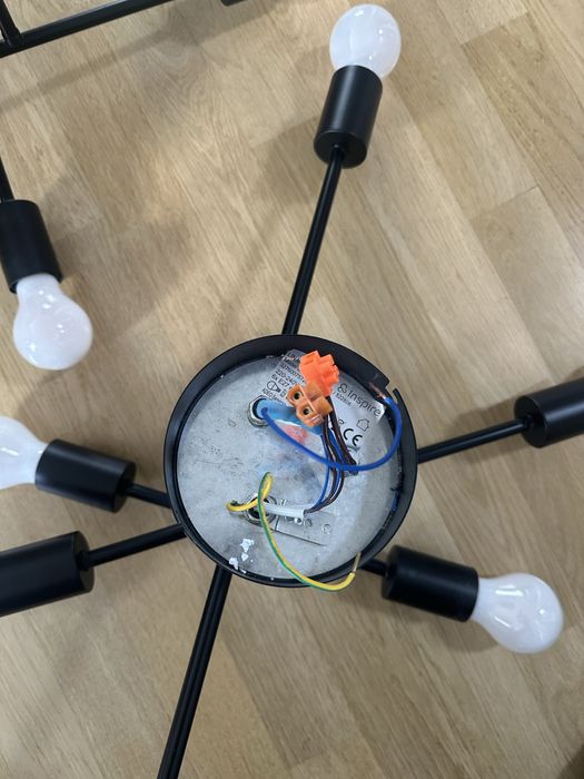 Lampa nowoczesna sztuk dwie