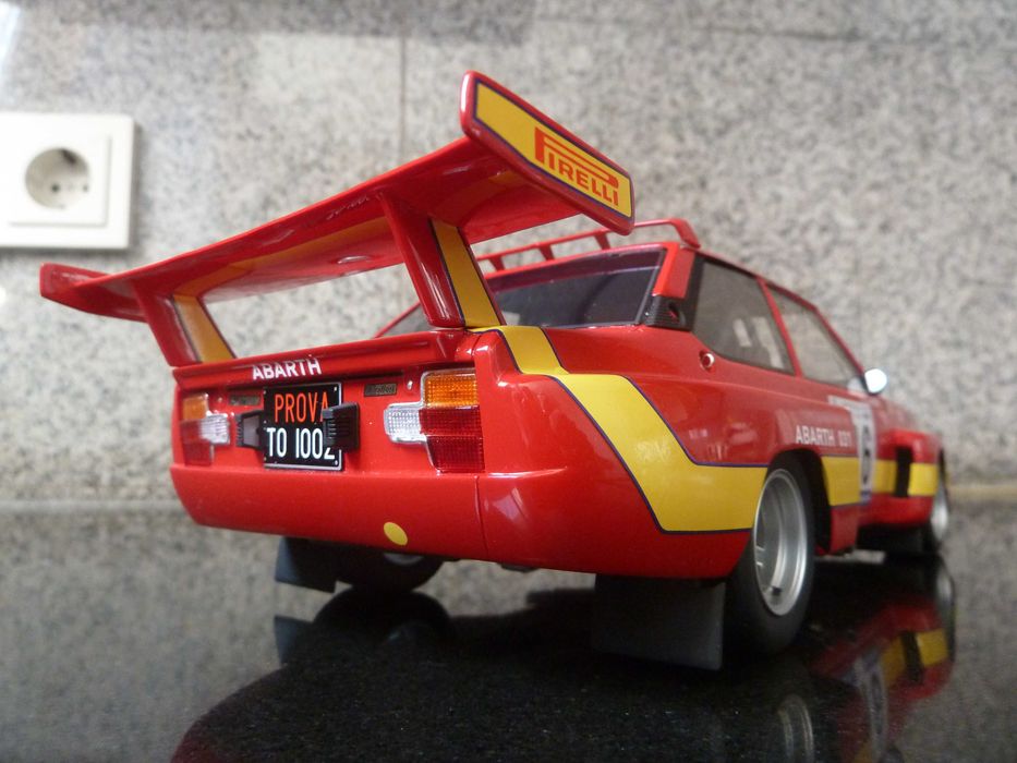 1:18 Laudoracing, Fiat Abarth 031, Giro d'Italia, AutoArt Minichamps