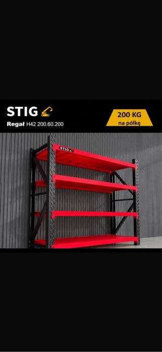 Regaly magazynowe