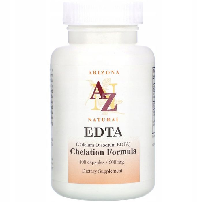 arizona natural edta chelation formula100 szt. usuwanie metali ciężkich