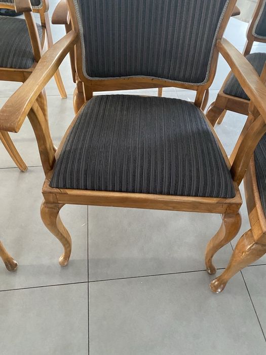 Elegancki komplet 6 krzeseł do salonu/jadalni
