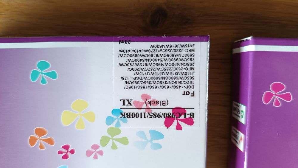 Conjunto de Tinteiros para impressora Brother