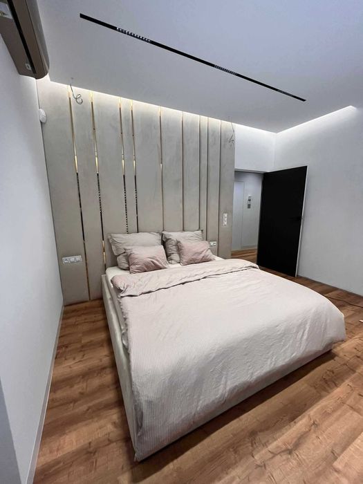 Panele tapicerowane na wymiar łózko box od producenta ozdobne listwy