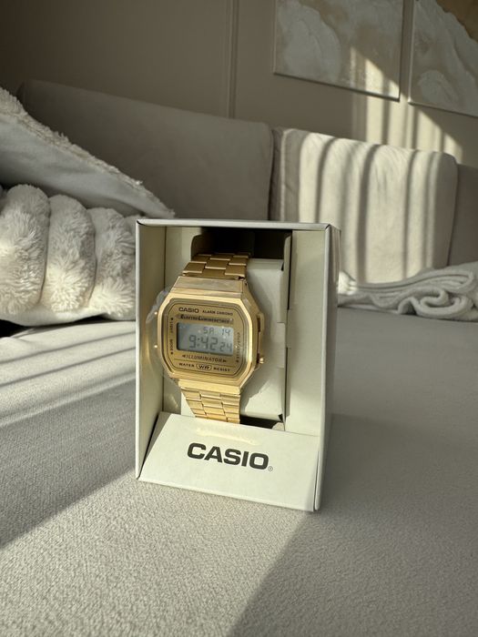 Casio Vintage Gold - A168WG-9EF - złoty