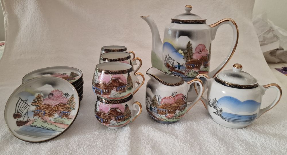 Conjunto café antigo
