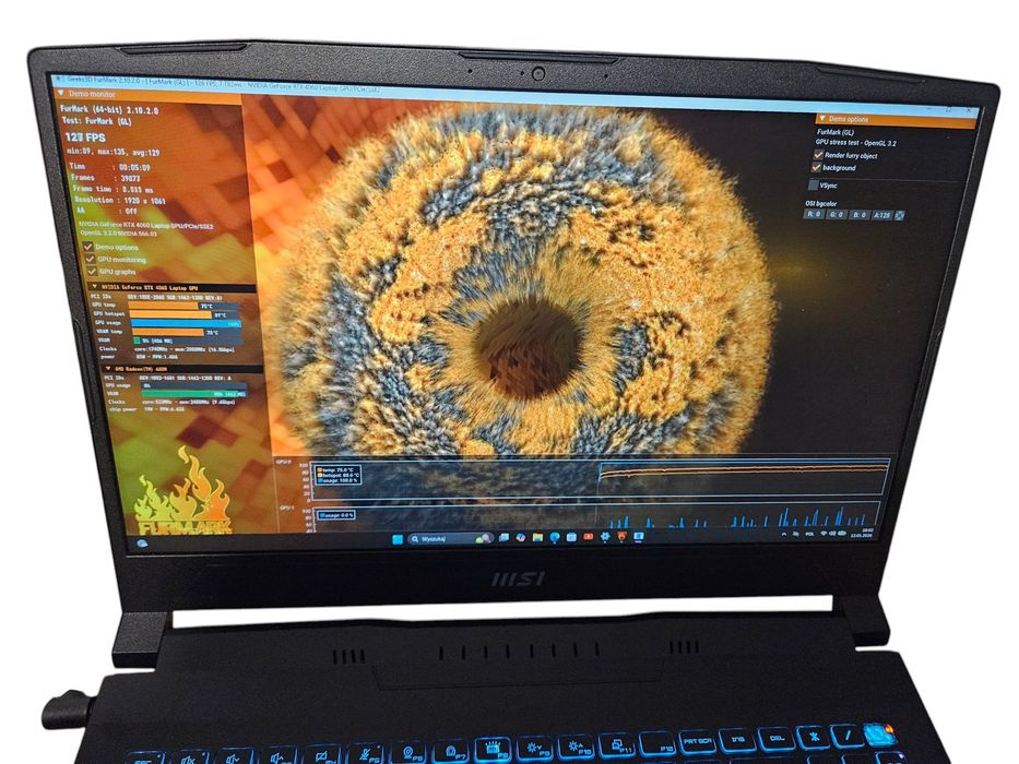 Laptop gamingowy MSI Bravo RTX 4060 Ryzen 7 SSD 1TB RAM 16GB