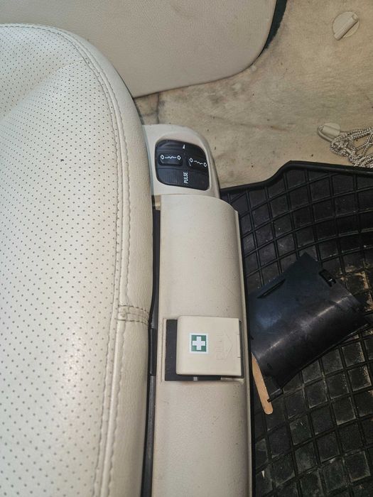 Fotel fotele mercedes w220 osłony spodu lift beżowe