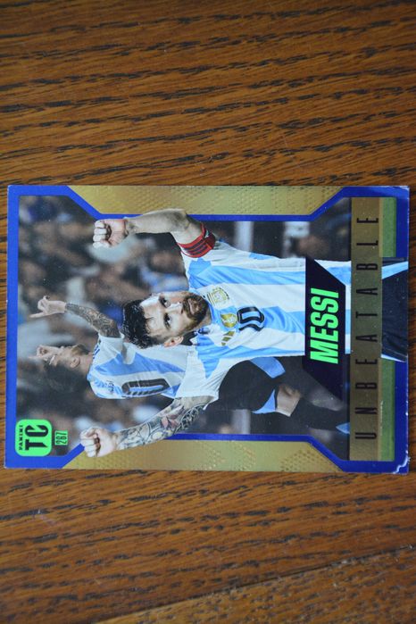 Lionel Messi Unbeatable Blue 267 Panini FIFA Top Class 2025