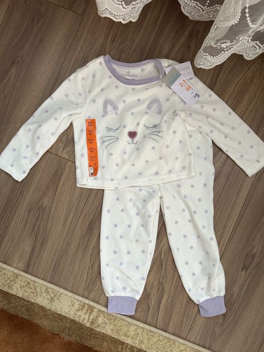 Нова дитяча флісова піжама Primark 98см