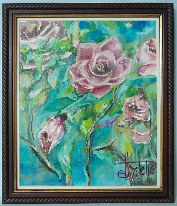 Pintura acrílica sobre tela original