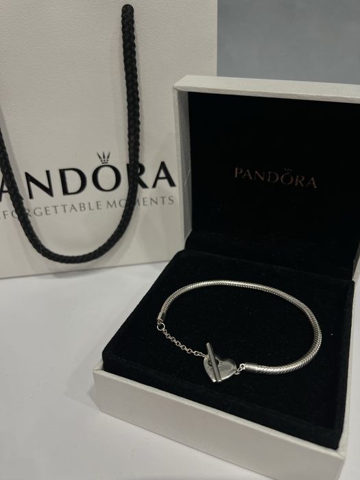 Pandora браслет оригінал(+ окремо намистини)