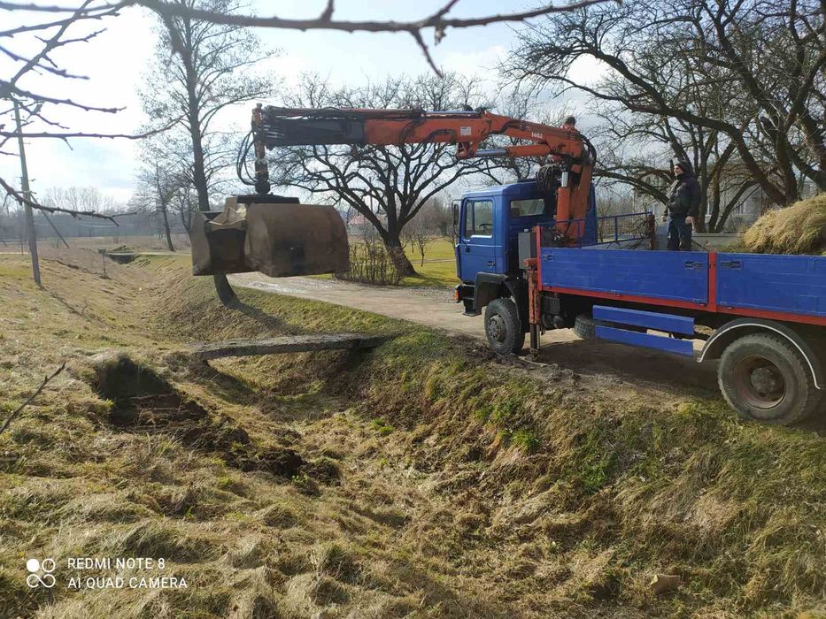 Вивіз сміття з будівельних матеріалів. Доставка пісок, щебінь, чорнозе