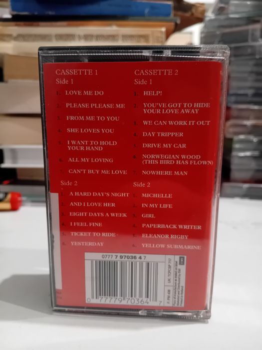 Kaseta magnetofonowa 2pak The Beatles 1962-66