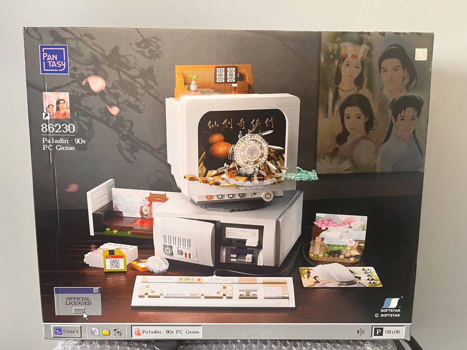 Klocki Pantasy 86230 Retro Komputer PC