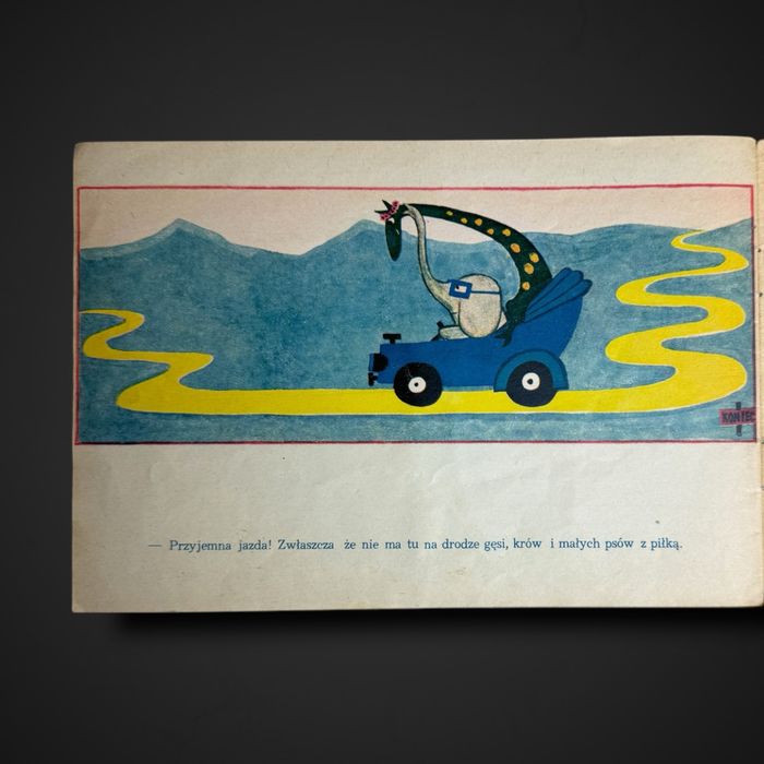 Jerzy ławicki Niebieski samochód bohdan butenko b51/160414