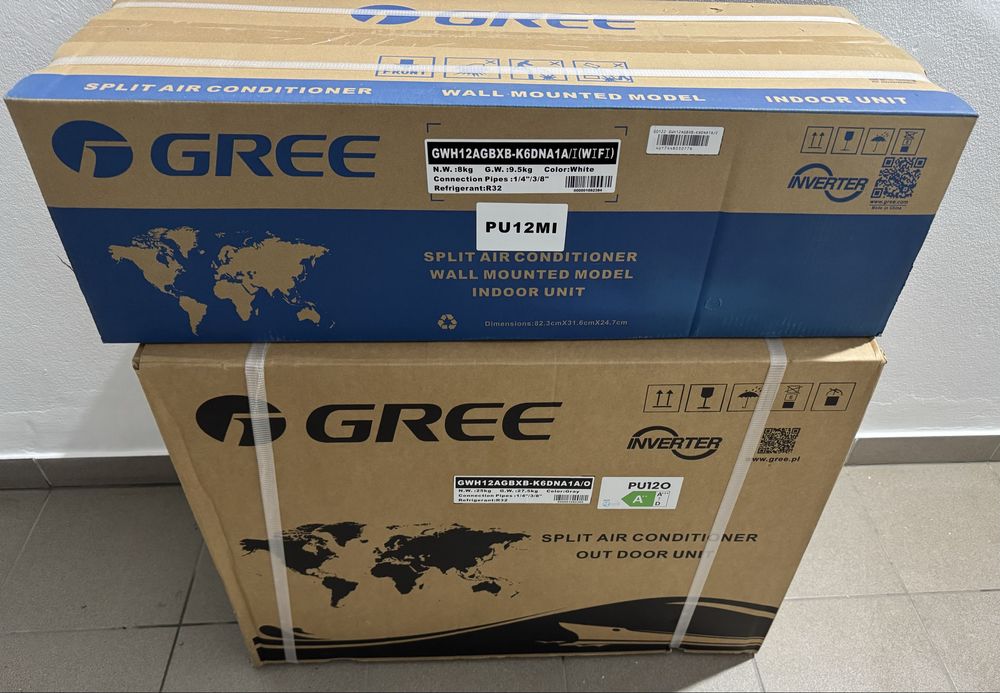 Klimatyzator Gree 3,5 kw, nowy.