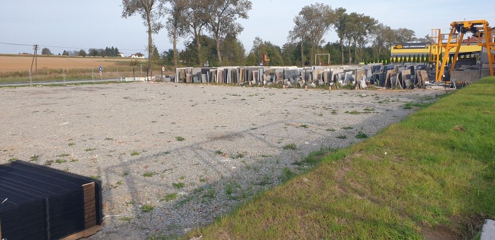 Plac działka komis działalność skład wynajem 1500 m2
