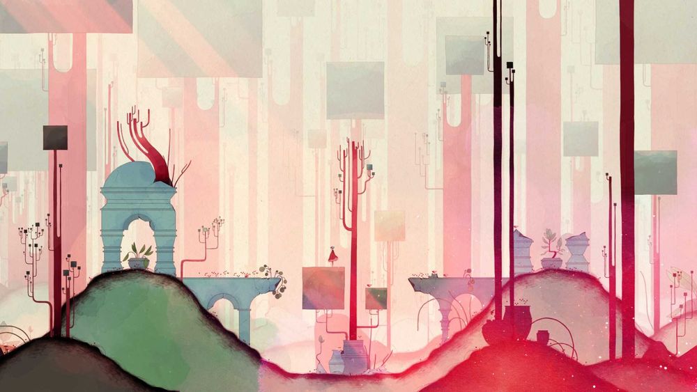Gris PS5 - przygodowa platformówka artystyczna, ambitna, dla dzieci i dorosłych, piękna grafika