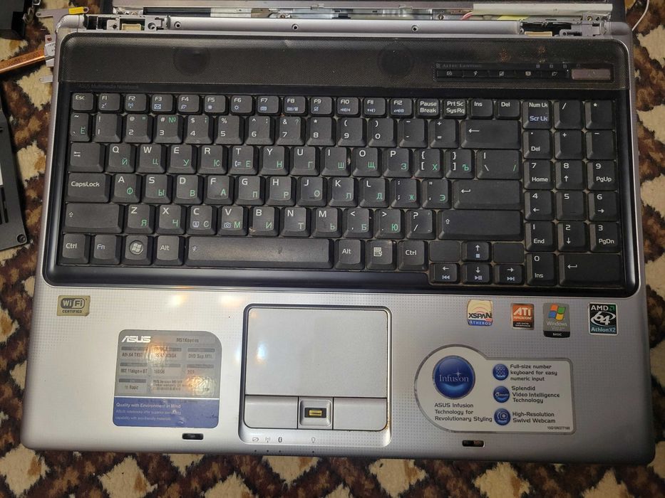 Розборка Ноутбук ASUS M51Kr на запчастини
