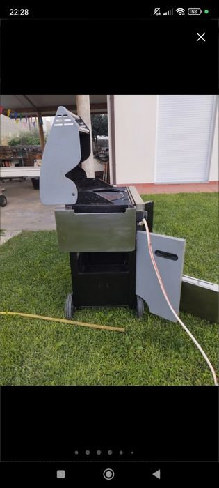 Barbecue a gás da Naterial