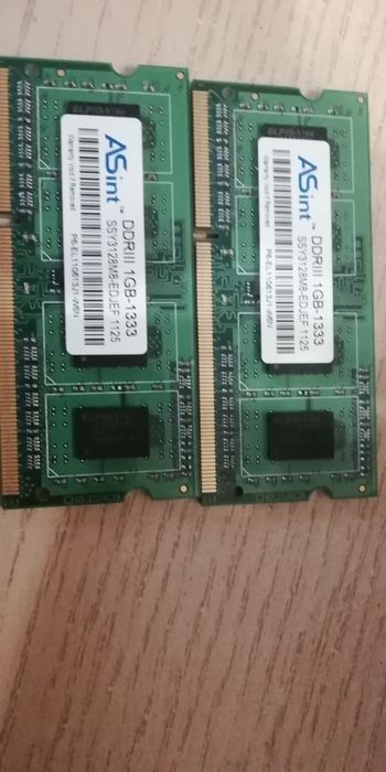 Оперативная память SODIMM 2Gb DDR-3 ASint