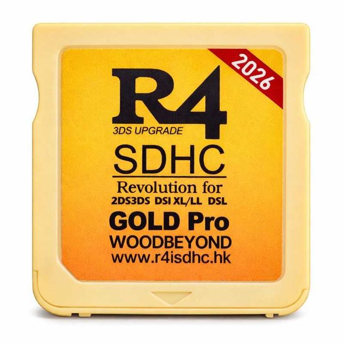 R4 GOLD Wood Pro Nagrywarka Gier 2DS DSi 3DS XL DS Game Boy Ad GBC NES