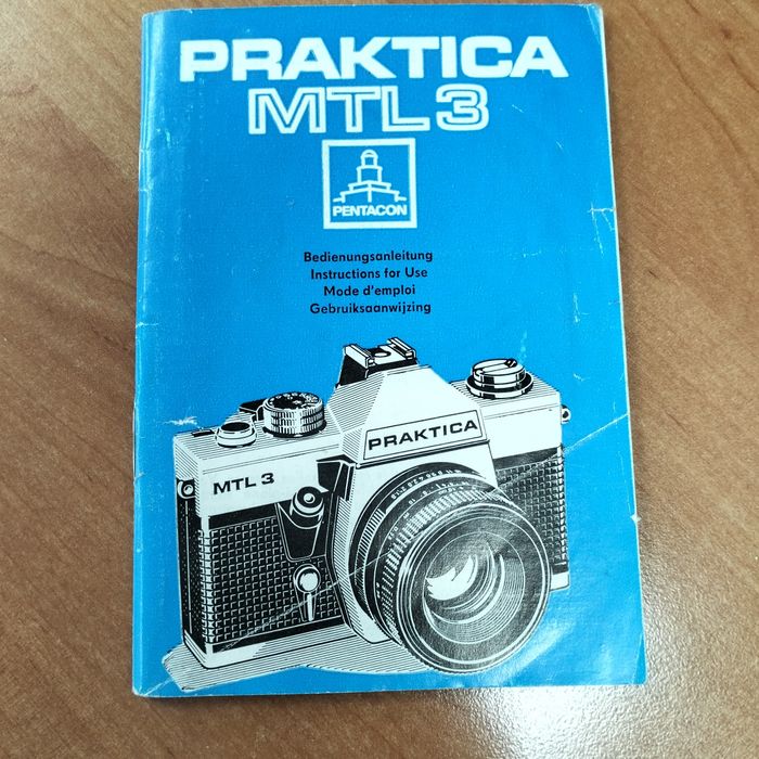 Książka Instrukcja aparat fotograficzny Praktica