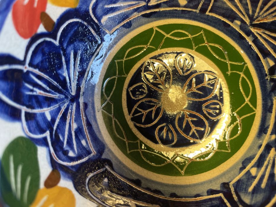 Tigelas de cerâmica portuguesa assinadas “F Agostinho V. Alentejo”