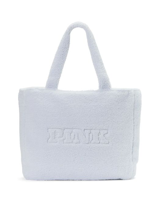 Сумка тедді Victoria’s Secret Pink tote bag шерпа