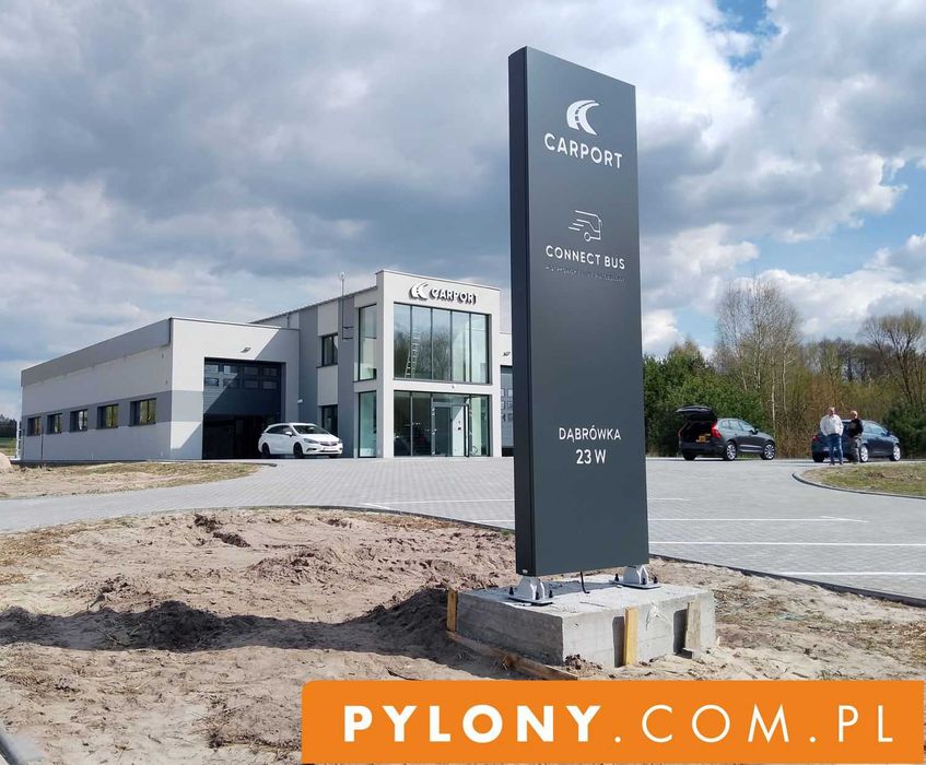 Pylon reklamowy Premium  - Nowoczesny Minimalizm