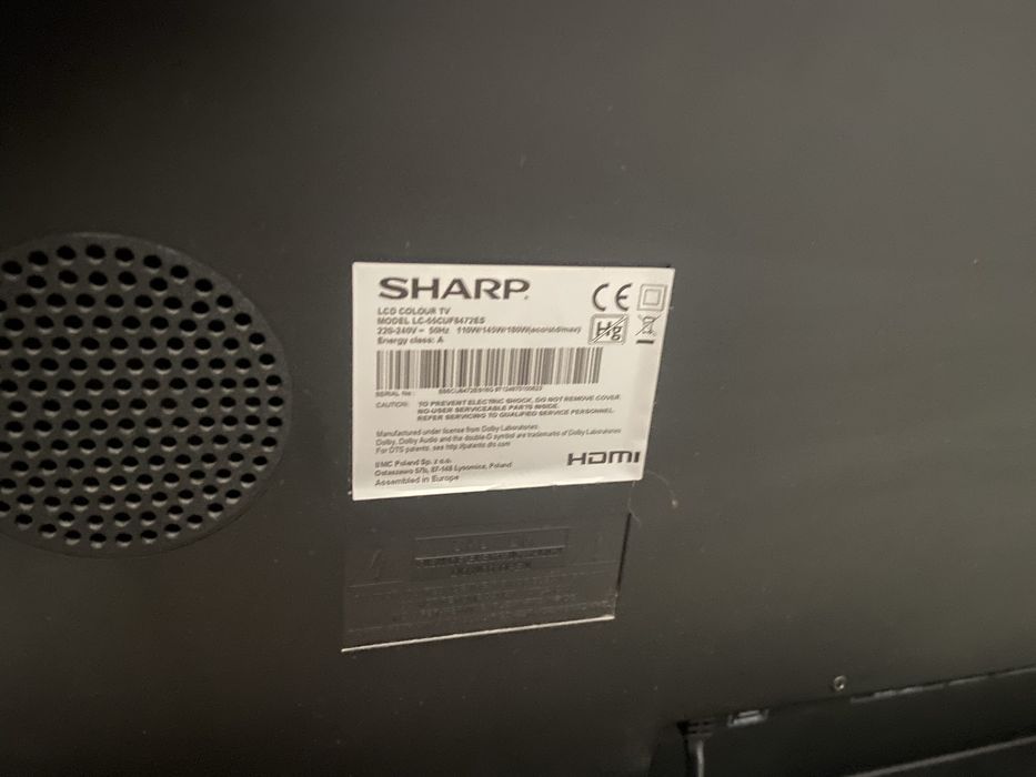 Telewizor sharp 55 cali