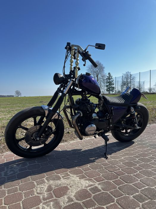 Kawasaki KZ440 Custom Japan Bobber 1982” na A2