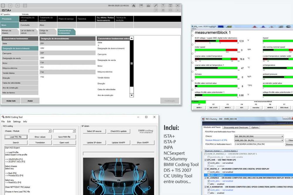 BMW KDCAN • Diagnostico e Codificação BMW E e MINI