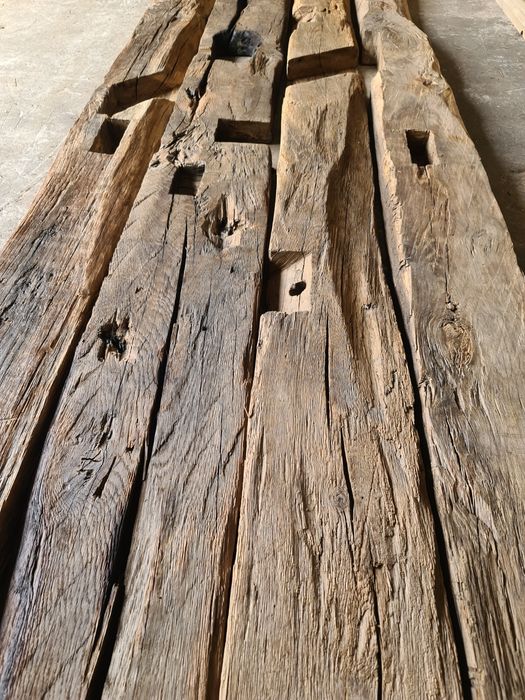 Stary dąb rozbiórkowy deski