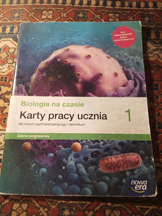 Karta pracy ucznia zakres podstawowy biologia 1