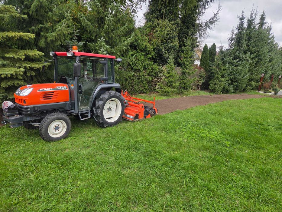 Usługi glebogryzarką separacyjną.