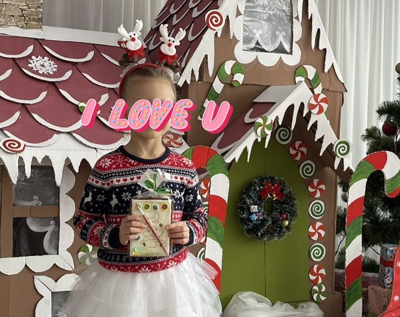 Свитер новогодний, с оленями F&F H&M George на 2-3, 4-6 лет