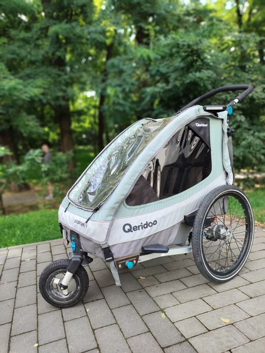 Przyczepka wózek rowerowy Queridoo sportrex 1